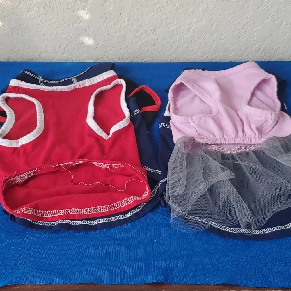 4/$20 Six (6) small dog shirts and 1 small dog dress - Picture 8 of 16